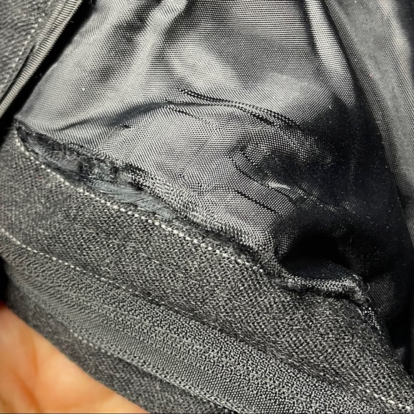 Alain Gerard Womens Vintage Wool Pinstripe Pant size 12 - Picture 4 of 6